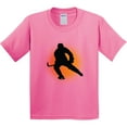 thumbnail image 3 of Inktastic Ice Hockey Silhouette Youth T-Shirt, 3 of 5