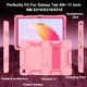 thumbnail image 4 of Funda CCMAO para Samsung Galaxy Tab A9+ 11" 2023, color dorado rosado, 4 of 7