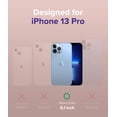 thumbnail image 3 of Ringke Air-S Case Compatible with iPhone 13 Pro, Silicone Flexible TPU Shockproof Matte Slim Phone Cover - Pink Sand, 3 of 9