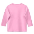 thumbnail image 4 of Cethrio Girls T Shirts, Crew Neck Graphic Summer Casual 3/4 Sleeve Tops Pink Size 10-12, 4 of 4