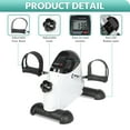 thumbnail image 6 of MEETWARM Pedal Exerciser Stationary Bikes for Seniors - Under Desk Mini Exercise Bike Cycle for Office - Arm Leg Floor Peddler Exerciser with LCD Display for Physical Therapy, 6 of 7