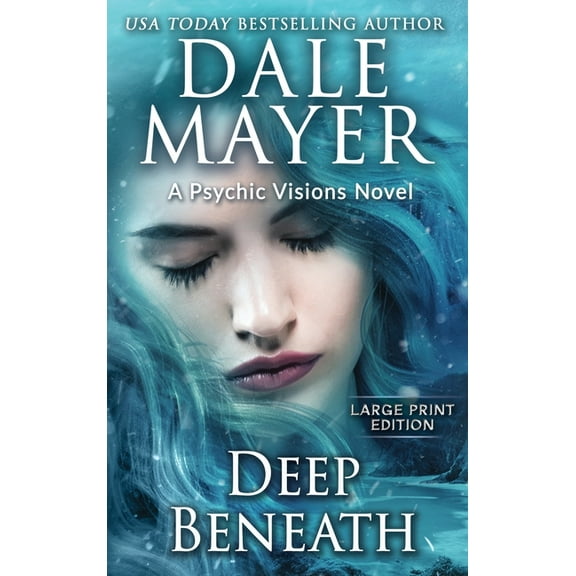 Psychic Visions (Large Print, Hardcover) Deep Beneath: A Psychic Visions Novel, Book 15, (Hardcover)