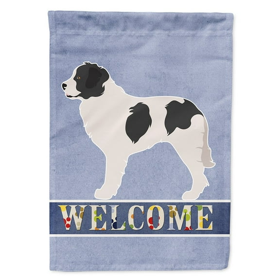 Carolines Treasures BB8307GF Australian Silky Terrier Welcome Flag Garden Size  Small multicolor