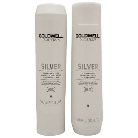 Goldwell Dualsenses Silver Shampoo & Conditioner 10.1oz Each set