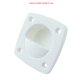 thumbnail image 4 of Manija de la puerta corredera cuadrada incrustada incrustada anti-bust hatch tirar interior al aire libre barco de pesca gabinete accesorios con 4 tornillos Inevent VI001852-00, 4 of 7