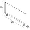thumbnail image 5 of Bush Business Furniture 42W Desk Divider Privacy Panel, 5 of 5