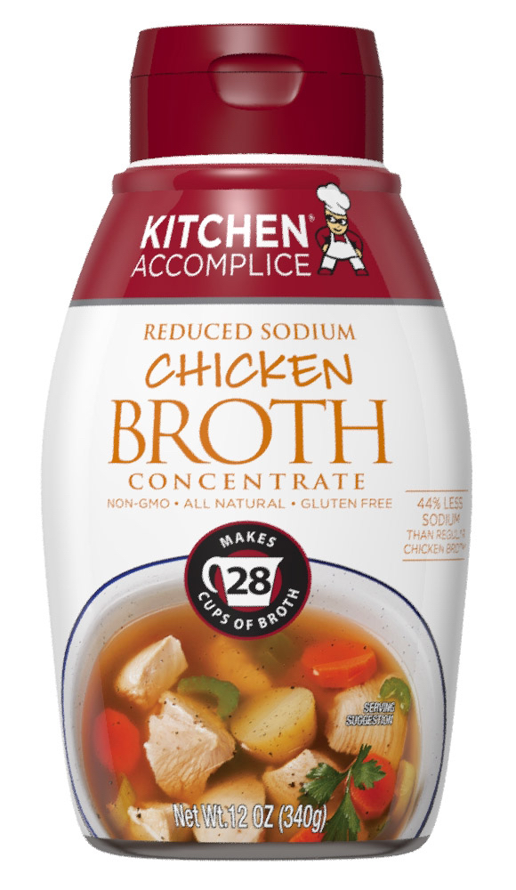 Kitchen Reduced Sodium Chicken Broth Concentrate, 12 oz