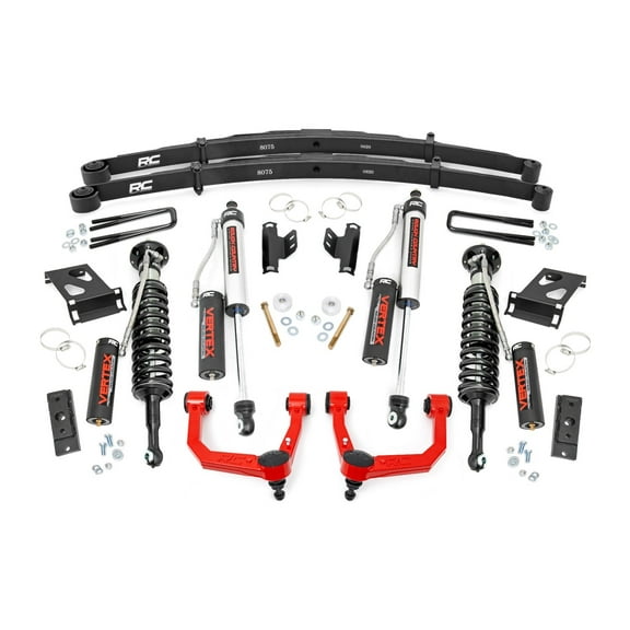 Rough Country Vertex 3.5" Series II Bolt-On Lift Kit for 05-23 Tacoma - 74252RED