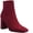 Medium Red, variant on Marc Fisher Womens Need It Faux Suede Ankle Ankle Boots
