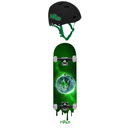 Halo Rise Above Skateboard Combo, Green