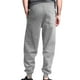 thumbnail image 4 of Pantalones largos para hombre, informales, a la moda, transpirables, con cordón elástico en la cintura y bolsillos, con elástico en los pies, de rayón., 4 of 9