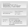 thumbnail image 6 of Digital Adult baby Use Non-Contact Forehead Thermometer Infrared Temp Meter, 6 of 8