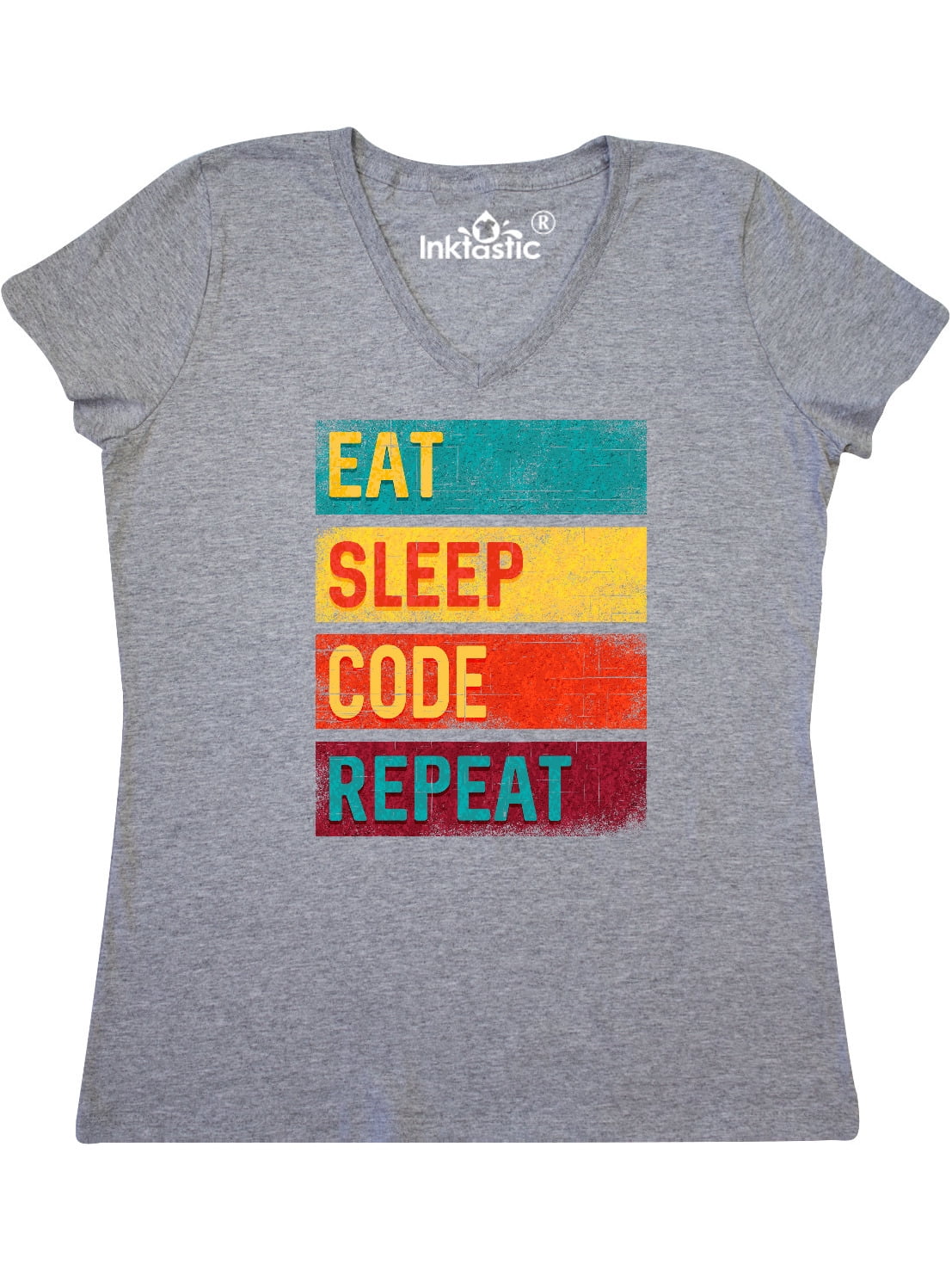 Inktastic Coding Eat Sleep Code Repeat Women S V Neck T Shirt Walmart Com Walmart Com Inktastic Coding Eat Sleep Code Repeat Women S V Neck T Shirt Walmart Com Walmart Com