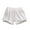White, variant on JoyHoop Girl's Mid Rise Ripped Hem Straight Leg Jean Denim Shorts with Pocket