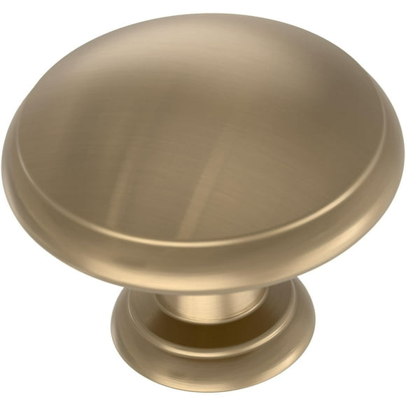 Franklin Brass Round Ringed Cabinet Knob, Champagne Bronze, 1-1/4 in (32mm) Drawer Knob, 5 Pack, P35597Z-CZ-B