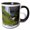 Black/White, variant on 3drose, Waterfall Svodufoss on Peninsula Snaefellsnes in Western Iceland., 11oz Magic Transforming Mug