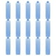 thumbnail image 1 of Reusable Cooler Ice Packs For Food Preservation And Cooling During Outdoor Picnic And Travel In Blue Size 16.70X3.70X3.70CM 15Pcs, 1 of 4