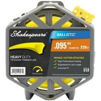 Shakespeare 17477 Universal Ballistic Triangle Shape Trimmer Line 0.095" x 230ft