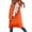 Orange-1, variant on Womens Puffer Vest Sleeveless Hooded Long Quilted Vests Zip Up Lightweight Puffy Winter Jackets Gilet with Pockets