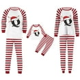 thumbnail image 5 of mgoYE Family Matching Christmas Pjs Winter Christmas Pajamas for Family Matching Sets 2025 Initials Letters Print Xmas Pj Sets Family Holiday Soft Lougewear, 5 of 6