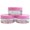 Pink, variant on Beauticom 600 Pieces High Quality 10 Gram 10 ml (0.3 oz) Plastic Clear Round Cream Lotion Beauty Sample Jars (Pink Lids)