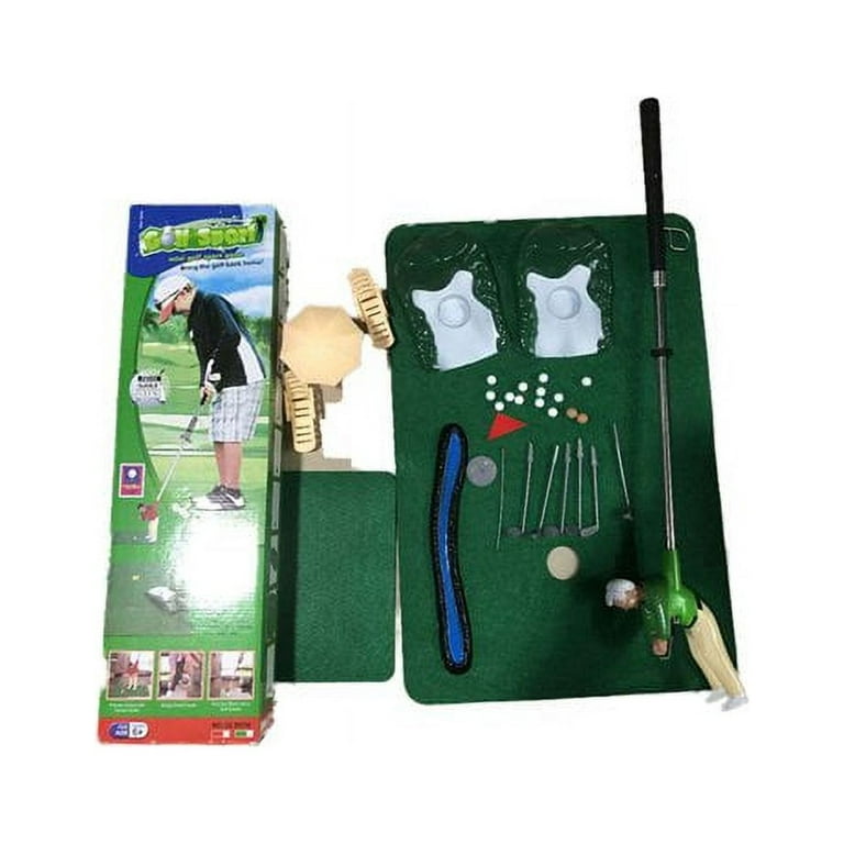 Mini Golf Toys For Kids Funny Golf Gifts, Retirement Gift One Mini Golfer  For Parent-Child Interaction, Fun Play Golf Indoor Games, Family Game For 6