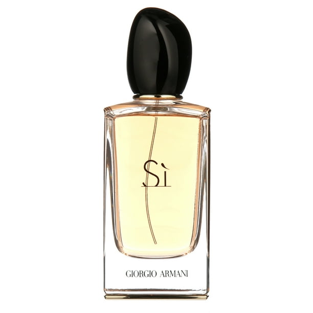 ze Achternaam vlot Giorgio Armani Si Eau de Parfum, Perfume for Women, 3.3 oz - Walmart.com