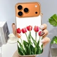 thumbnail image 3 of Case For Apple iPhone Air / 17 Pro / 17 Pro Max Series Case, Slim Thin Transparent Flexible Clear TPU Shockproof Phone Case For iPhone 17 Series, Tulipa, 3 of 6