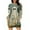 Gray-A, variant on SwiftWear ​Women's Halloween Hooded Dress with Ghost/Pumpkin Print - Spooky Sweatshirt Dresses Casual/Halloween Costume, Dual Pockets, Cozy & Trendy​