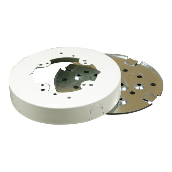 Wiremold 500/700 Series - Fixation de Câble pour Chemin de Roulement - base Solide - Ivoire