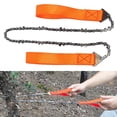 thumbnail image 1 of de alambre de mano para bolsa de supervivencia portátil - con bolsillos de material acero para acampar, supervivencia libre, corte de, 1 of 8