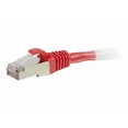 thumbnail image 4 of C2G 100ft Cat5e Snagless Shielded (STP) Ethernet Network Patch Cable - Red - Patch cable - RJ-45 (M) to RJ-45 (M) - 100 ft - STP - CAT 5e - molded, stranded - red, 4 of 7