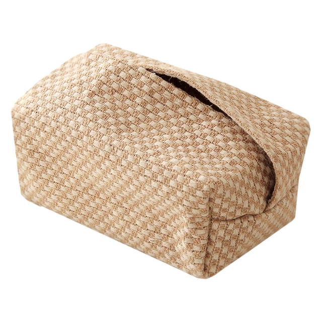 1 caja decorativa para pañuelos, servilletas y porta pañuelos (estilo aleatorio)