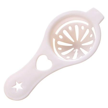 

Hfyihgf Eggs Separator Sifting Kitchen Gadget Plastic Filter Sieve Divider Holder