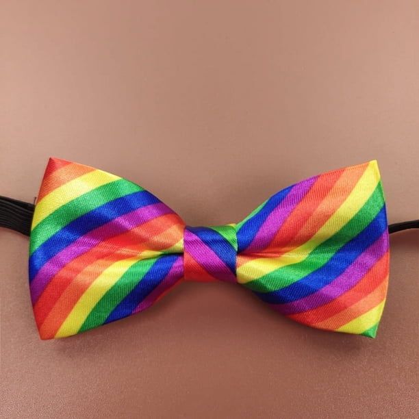 Pajarita de poliéster a rayas con puntos polares para estudiantes, niños pequeños, corbata de lazo, accesorios para cuello