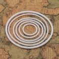 thumbnail image 3 of 30pcs Dreamcatcher Rings Plastic Rings Hoops Macrame Rings Hoops for DIY Craft Dream Catcher Supplies (6cm), 3 of 8