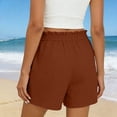 thumbnail image 5 of Womens Cotton Sweat Shorts Casual Summer Short Loose Elastic Waist Lounge Running Athletic Shorts with Pockets, 5 of 9