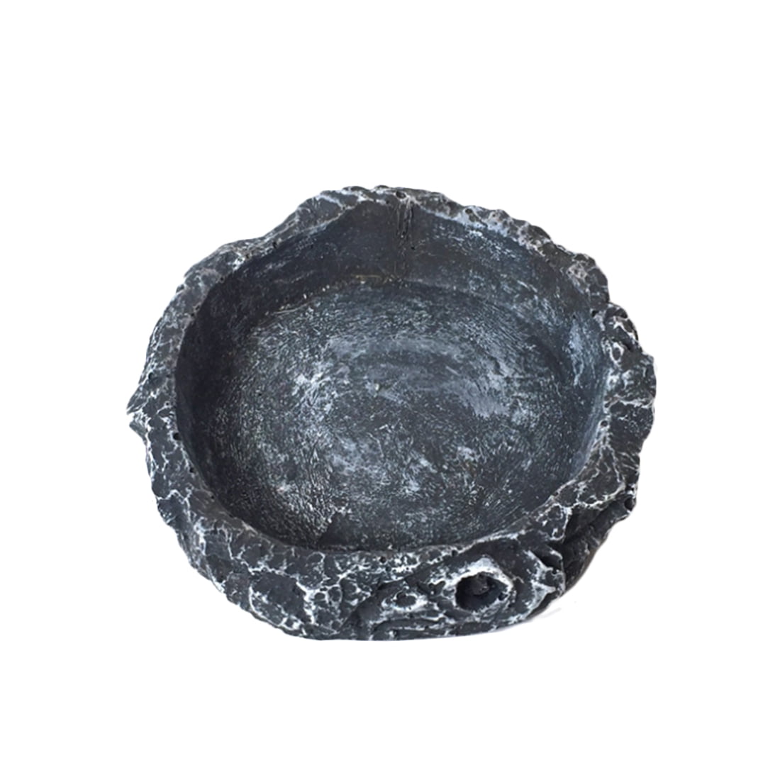 Reptile Specialized Resin Food Bowl Lizard Tortoise Water Feeding Dish