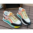 thumbnail image 3 of Women's Platform Sneakers | Chunky Walking Shoes | Comfortable Wedge Sport Sneakers | Retro Style, 3 of 13