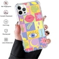 thumbnail image 2 of Trippy Indie Aesthetic Case Compatible with iPhone 13 Pro,Unique Art Design TPU Bumper Cover Case, 2 of 6