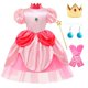 thumbnail image 2 of Disfraz de princesa AndrCosplay para niñas, vestido de baile de Navidad, espectáculo de cumpleaños, trajes de carnaval zhangmengya unisex, 2 of 2