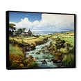 thumbnail image 2 of Designart "Isle This Ireland Emerald wall decor II" Ireland Floater Framed Wall Art Print, 2 of 7