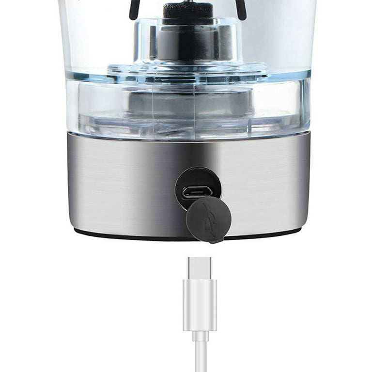  MYSHAKER Electric Shaker Bottle, USB Rechargeable Protein Shaker,  High-torque Stirring Blender Mixer for Sportsmen and women 16oz Ounce 450ml  : Home & Kitchen