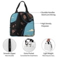 thumbnail image 4 of Easygdp Whimsical Cartoon Cow Bolsa Térmica Premium - Tela Oxford Impermeable, Gran Capacidad, Bolsillo Frontal, Unisex para Trabajo, Escuela, Actividades al Aire Libre y Picnics, 4 of 8
