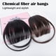 thumbnail image 5 of Flequillo con clip para mujer, extensiones de cabello con patillas, flequillo ligero y moderno, para uso diario Y7LHJFP (negro), 5 of 7