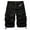 Black, variant on cllios Men's Cargo Shorts Relaxed Fit Multi Pockets Shorts Outdoor Military Shorts Loose Hiking Cargo Shorts