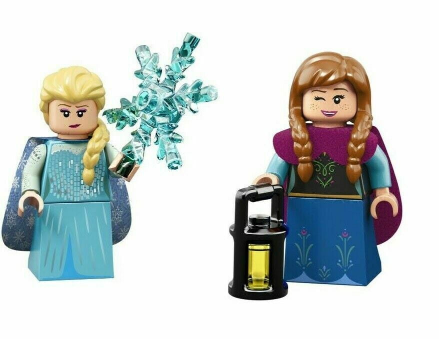 71024 Anna & Elsa Disney Series 2 Lego ® Minifigure Figurine 