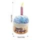 thumbnail image 4 of Juguete de peluche para masticar Advancent pastel de cumpleaños marrón 8.5 pulgadas tipo 1, 4 of 6