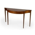 thumbnail image 2 of Butler Chester Console Traditionnelle en Bois Demilune de 54 Po L - Frêne Olive, 2 of 10