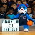 thumbnail image 2 of Bleacher Creatures Philadelphia 76ers Franklin 10" Mascot Plush Figure (City Edition), 2 of 5